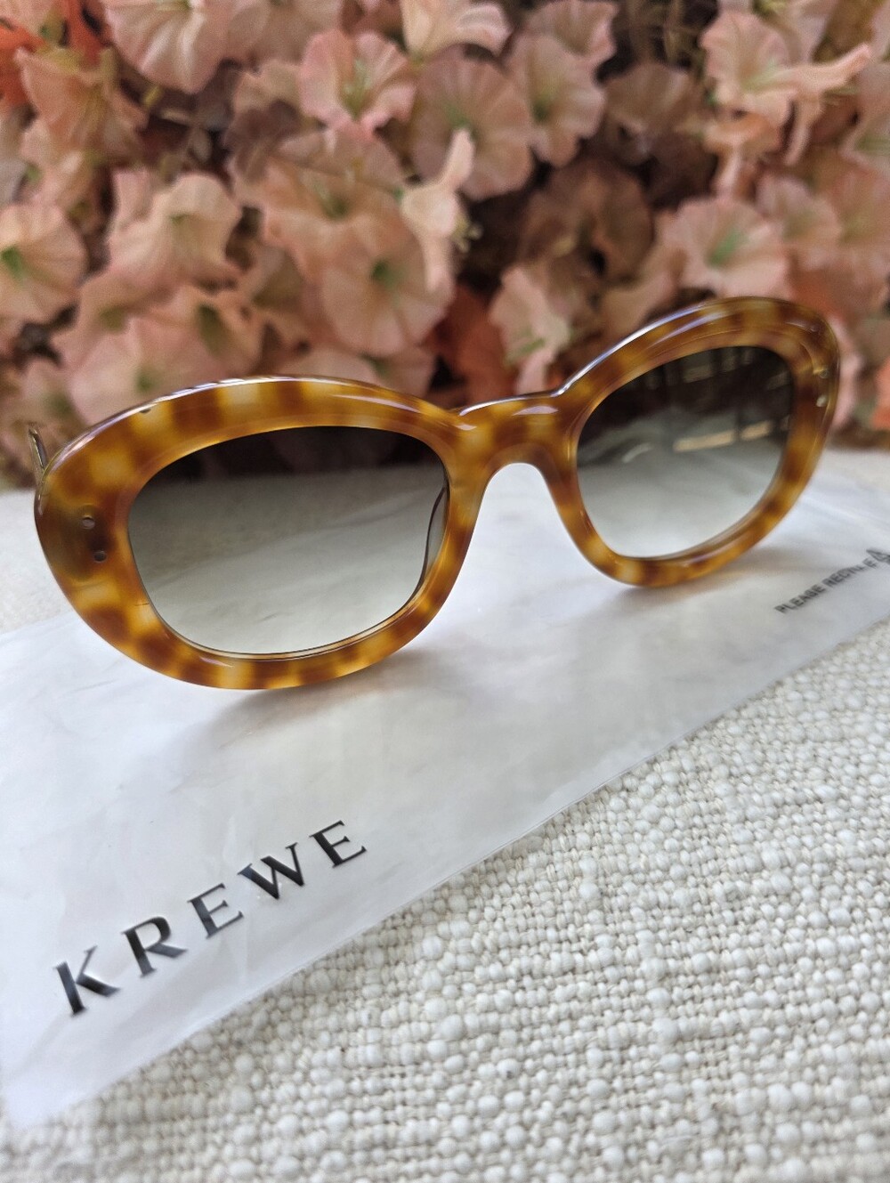 KREWE 'Margaret' Acetate Sunglasses - Picture 2 of 8